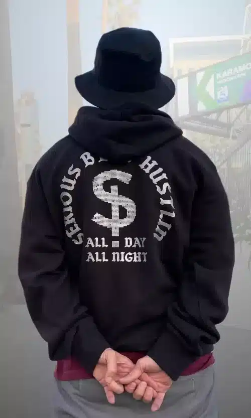 Bboy Hustlin Hoody - black