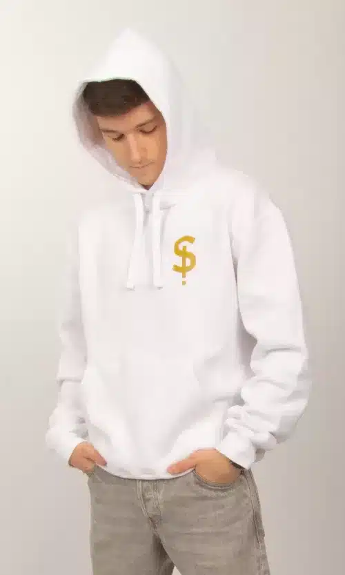 Bboy Hustlin Hoody - white