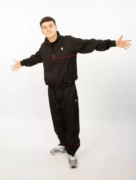 Serious One Tracksuit - Black
