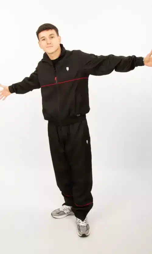 Serious One Tracksuit - Black