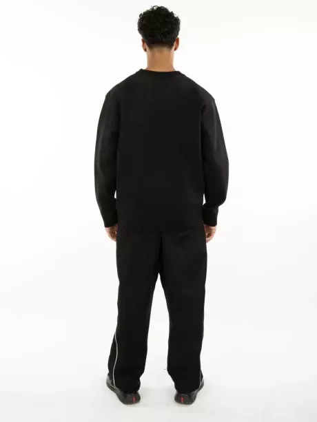 Serious Script Crewneck | Black - Image 5