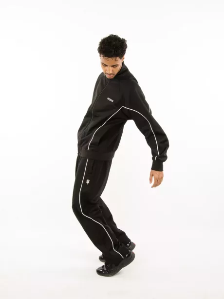 Prime Line Track Jacket | Black - Image 7